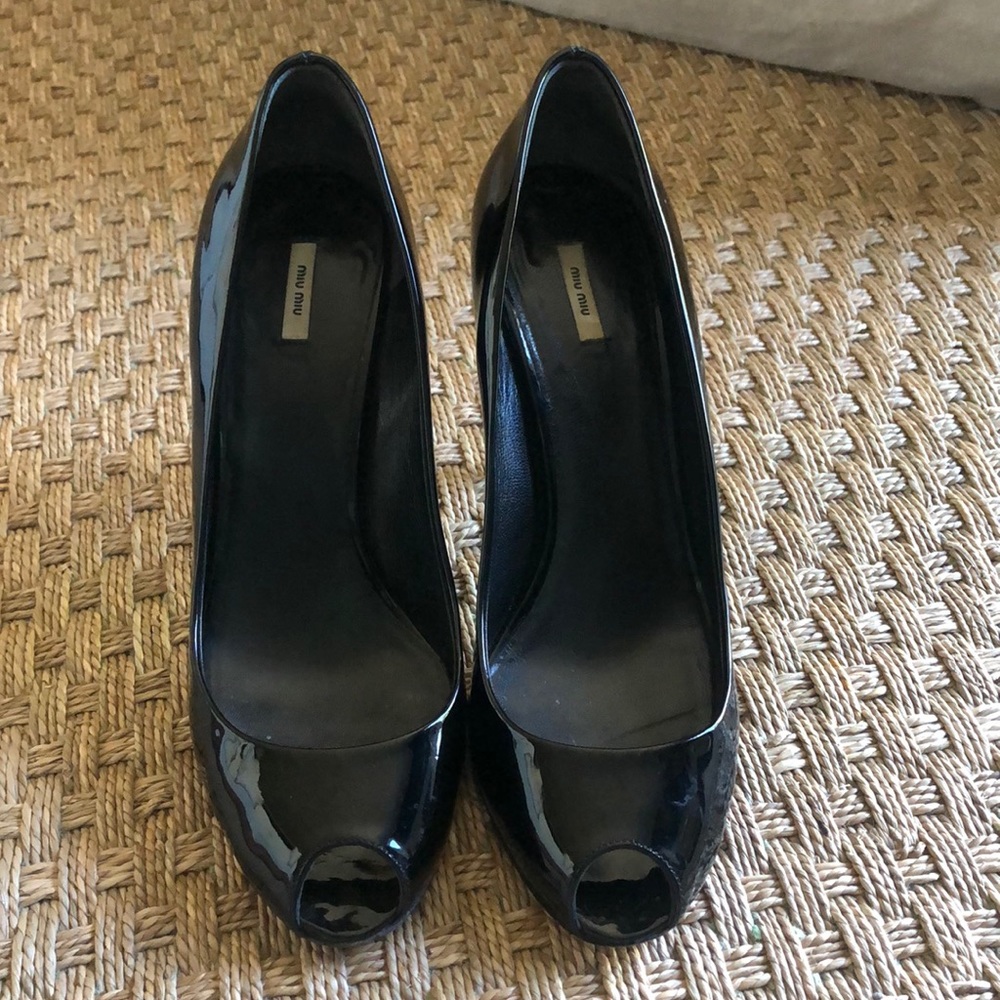 Miu Miu Patent Leather Pumps